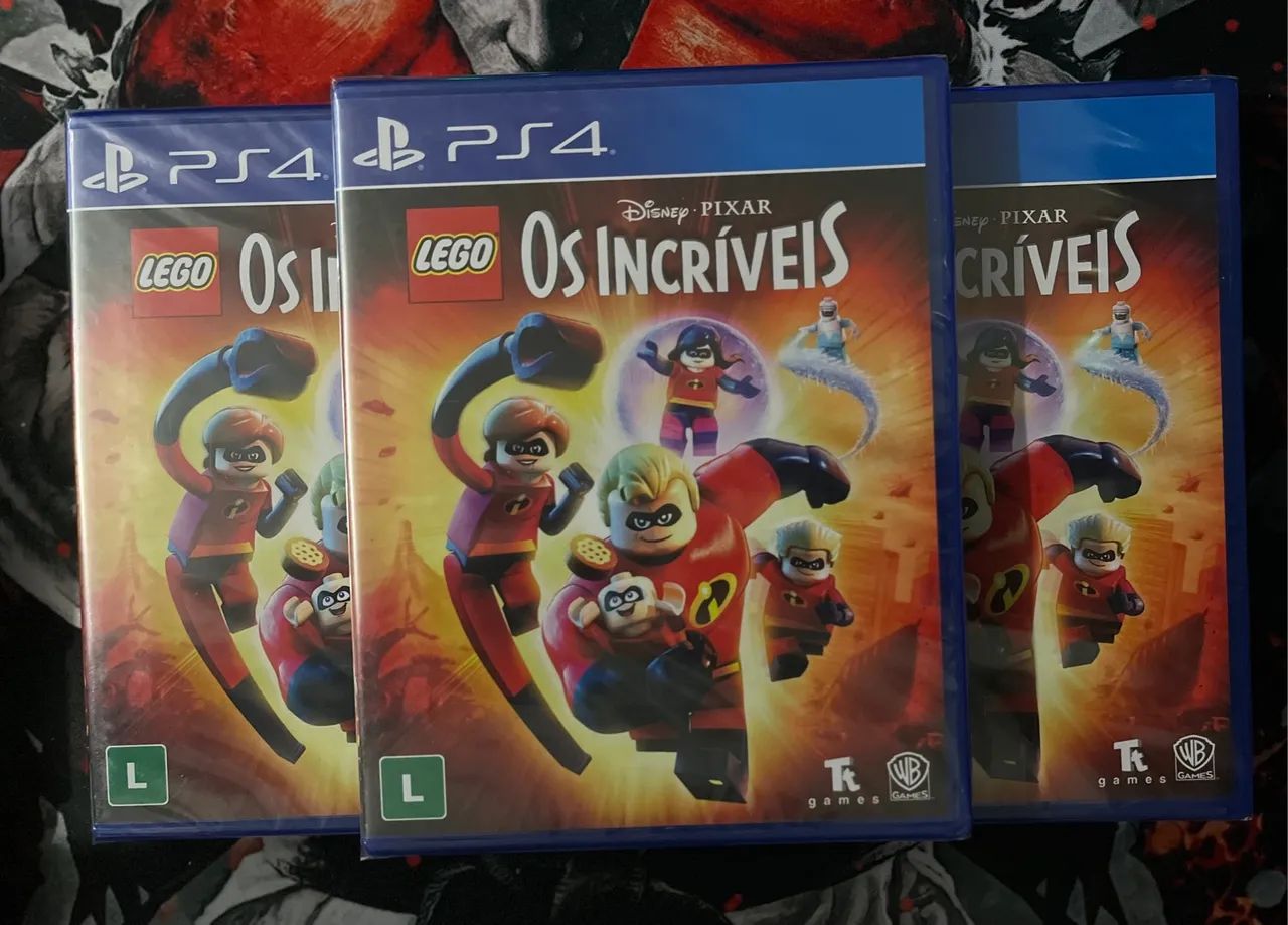 Lego Os Incríveis PS4 lacrado novo para PlayStation Jogos de