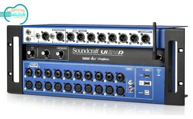 Mesa De Som Digital Soundcraft UI24R (ui-24) Ui24