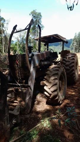 Trator Ford 7610 traçado 