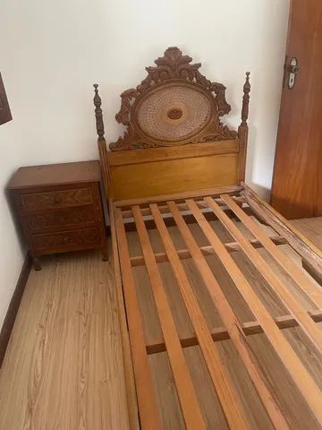 Cama de solteiro com criado mudo - Foto 2