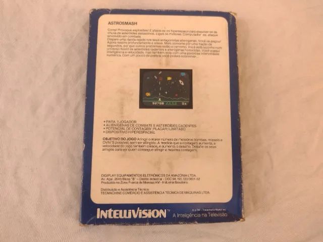 Astrosmash Cartucho Original + Caixa E Manual Com Desgastes - Foto 6