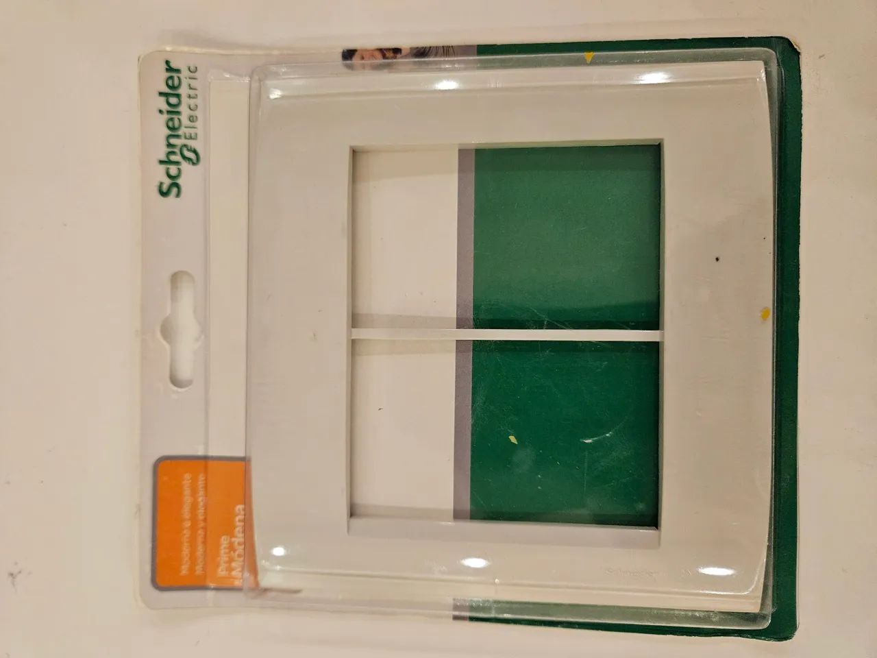 Acabamento duplo modular Schneider Prime Módena - Foto 3