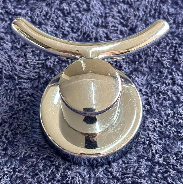Cabide Cabideiro Duplo Cromado - Perflex Metais - Foto 2