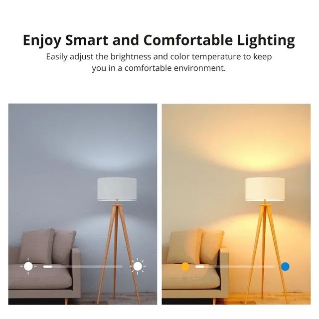 Lâmpada RGB Sonoff Wifi Inteligente, Compatível com Alexa  - Foto 5