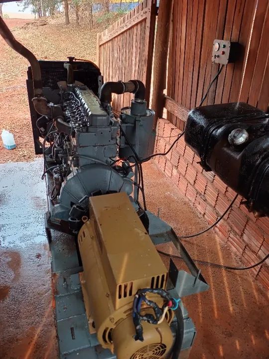 Gerador diesel .  36 KVA . Trifasico 220 V - Foto 4