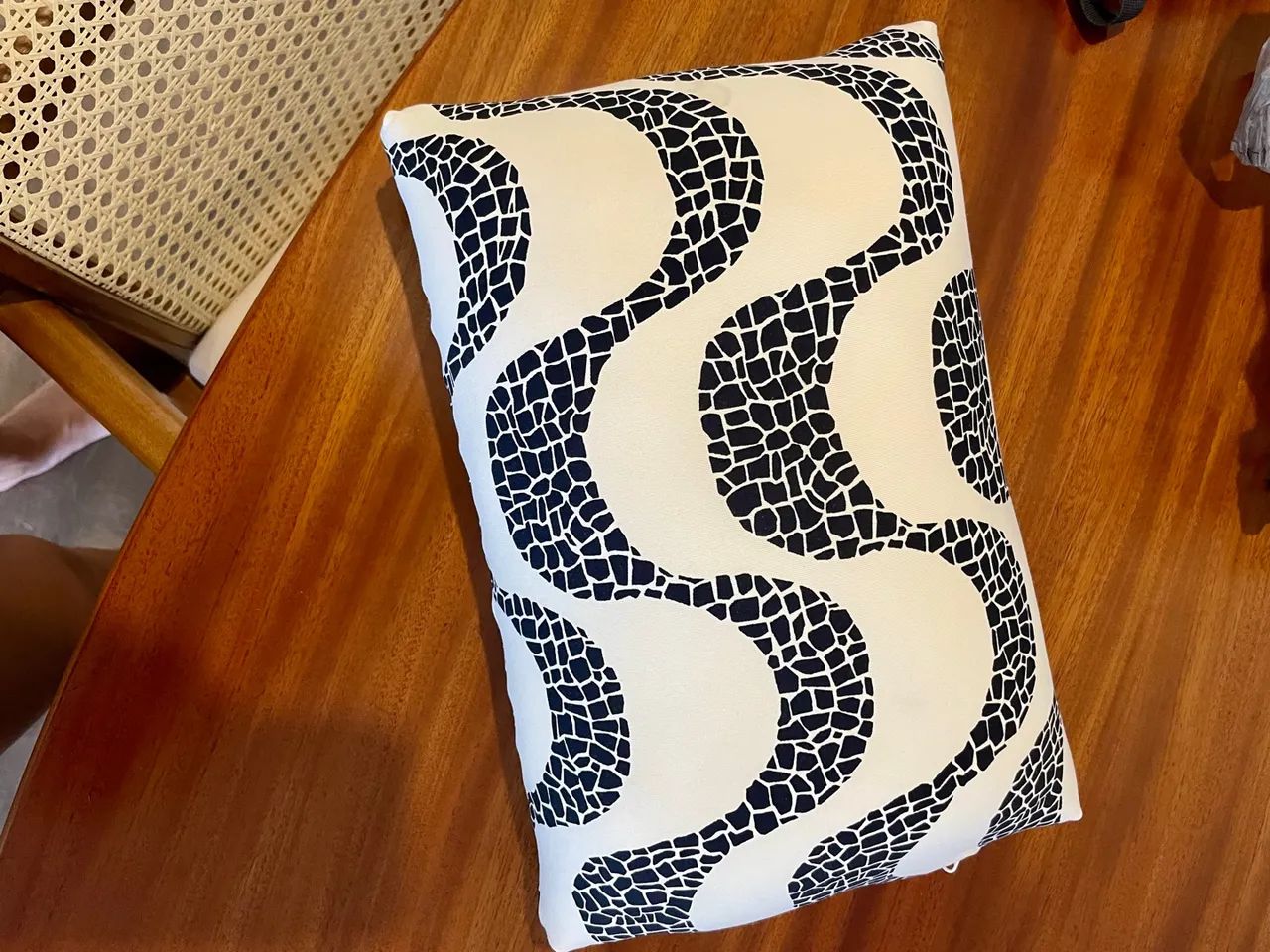 Almofada 2 Em 1 FOM Estampa Calçadão de Copacabana