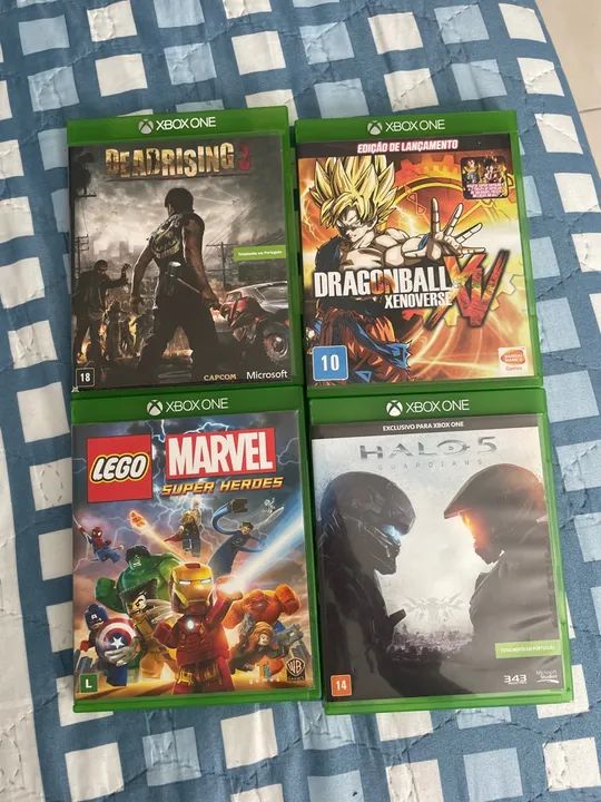 Jogos de Xbox One ORIGINAIS - Mídia física 