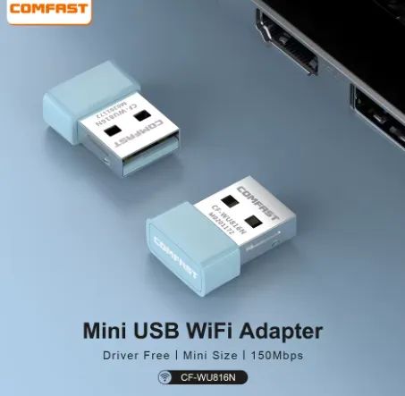 Adaptador Wi-Fi USB 150Mbps Comfast - Foto 4