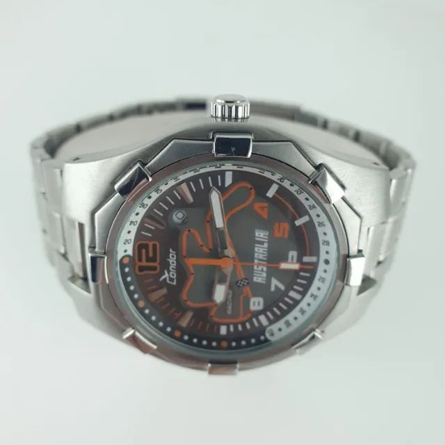 Relógio Condor Austrália Racing Mod 9019 Masculino Retrô - Foto 2