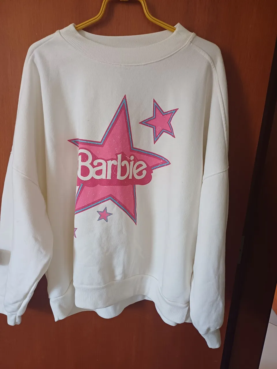Blusa de Moletom Barbie Estrelas