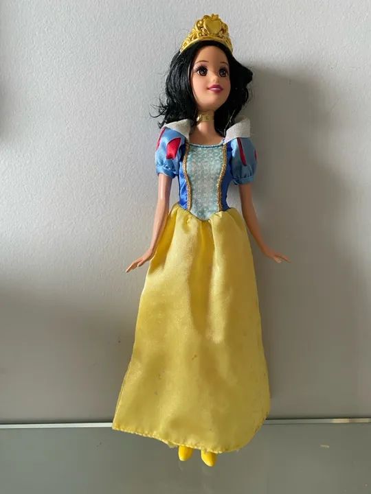 Boneca Ariel, bela, Branca de neve - Foto 3