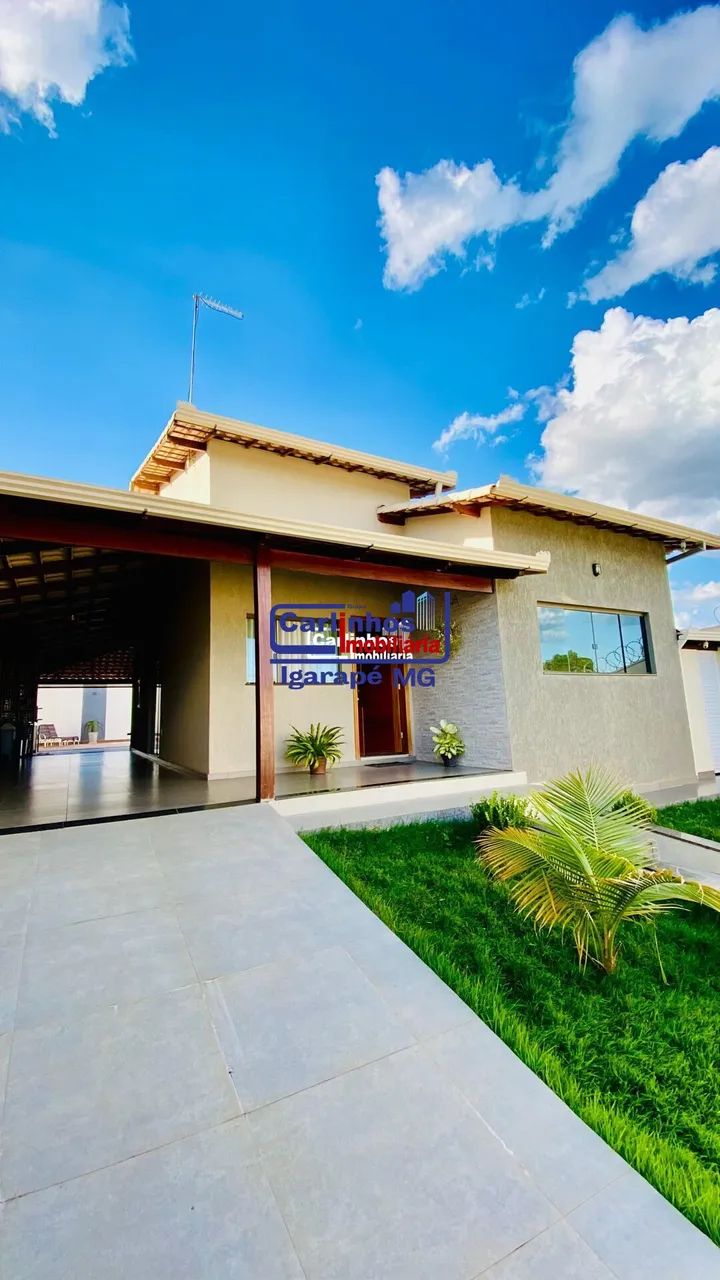 Casa 3 Quartos, Sendo 1 Suíte no Pousada Del Rey, Igarapé/MG - Casa com piscina aquecida! - Foto 4