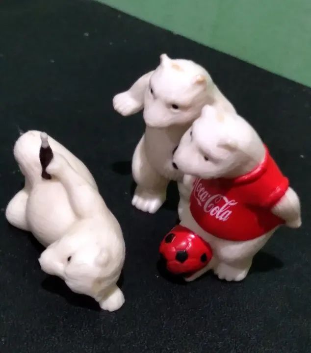 3 miniaturas URSO POLAR COCA-COLA  - Foto 5