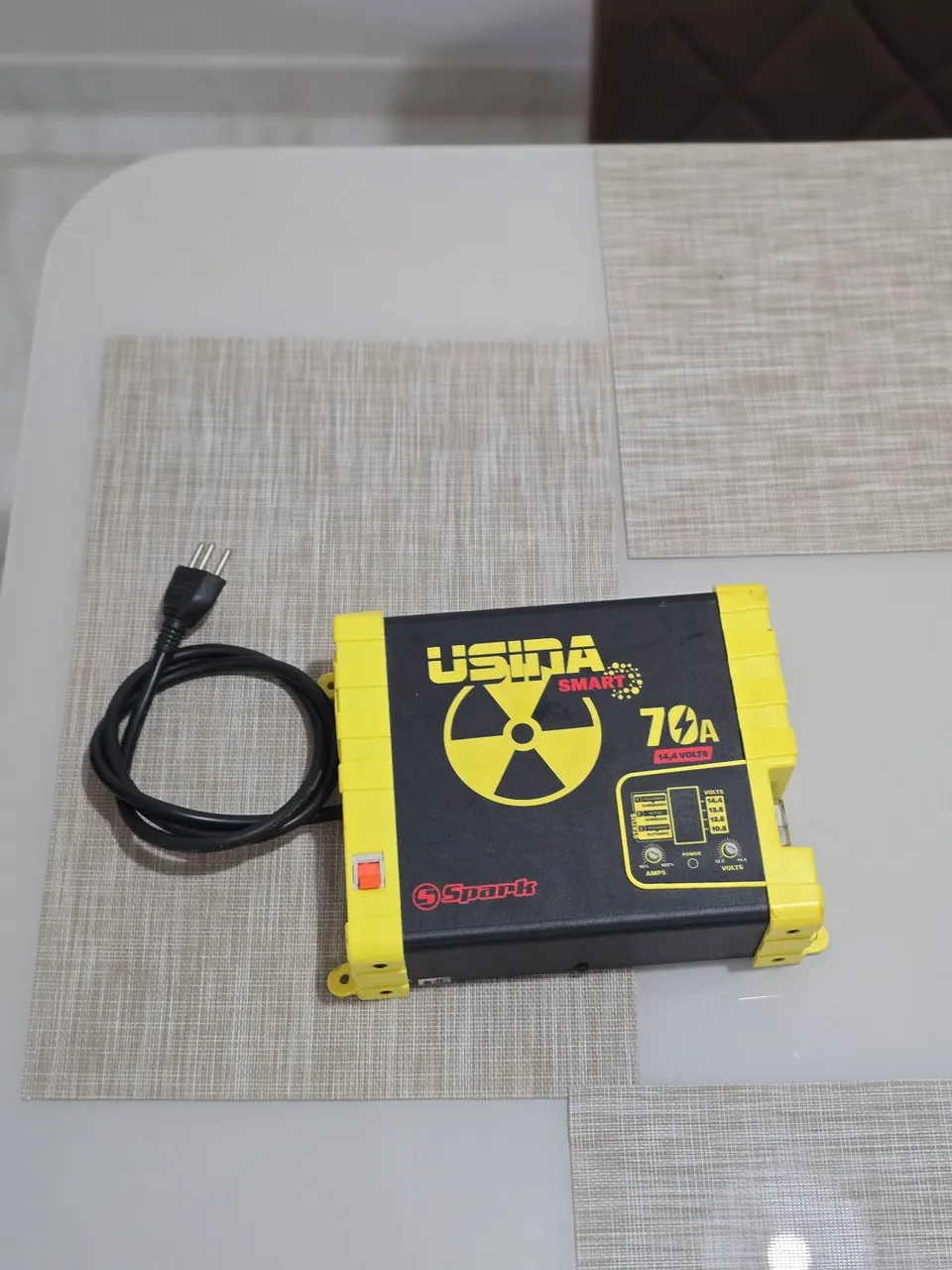 Carregador de Bateria Usina Spark 70A