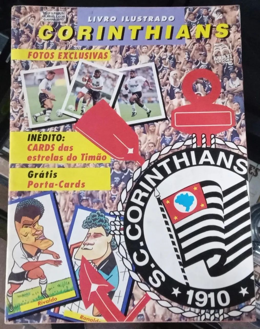 Álbuns Corinthians Multi Editora Anos 90 Raros!