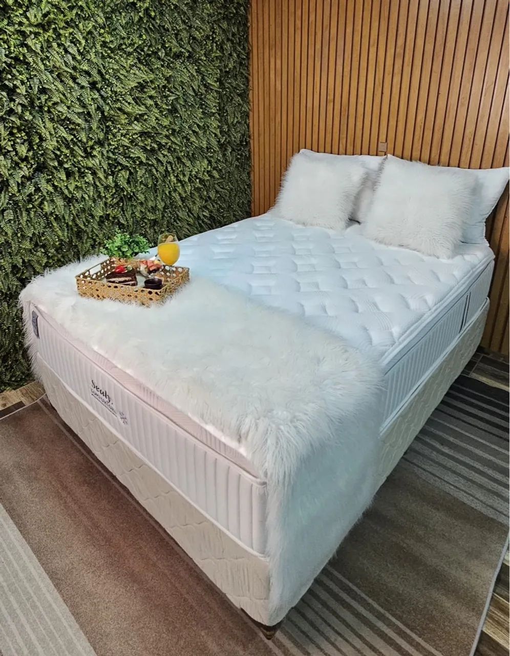 Base + Colchão ComfortGel Sealy - Conforto e Qualidade! - Foto 2
