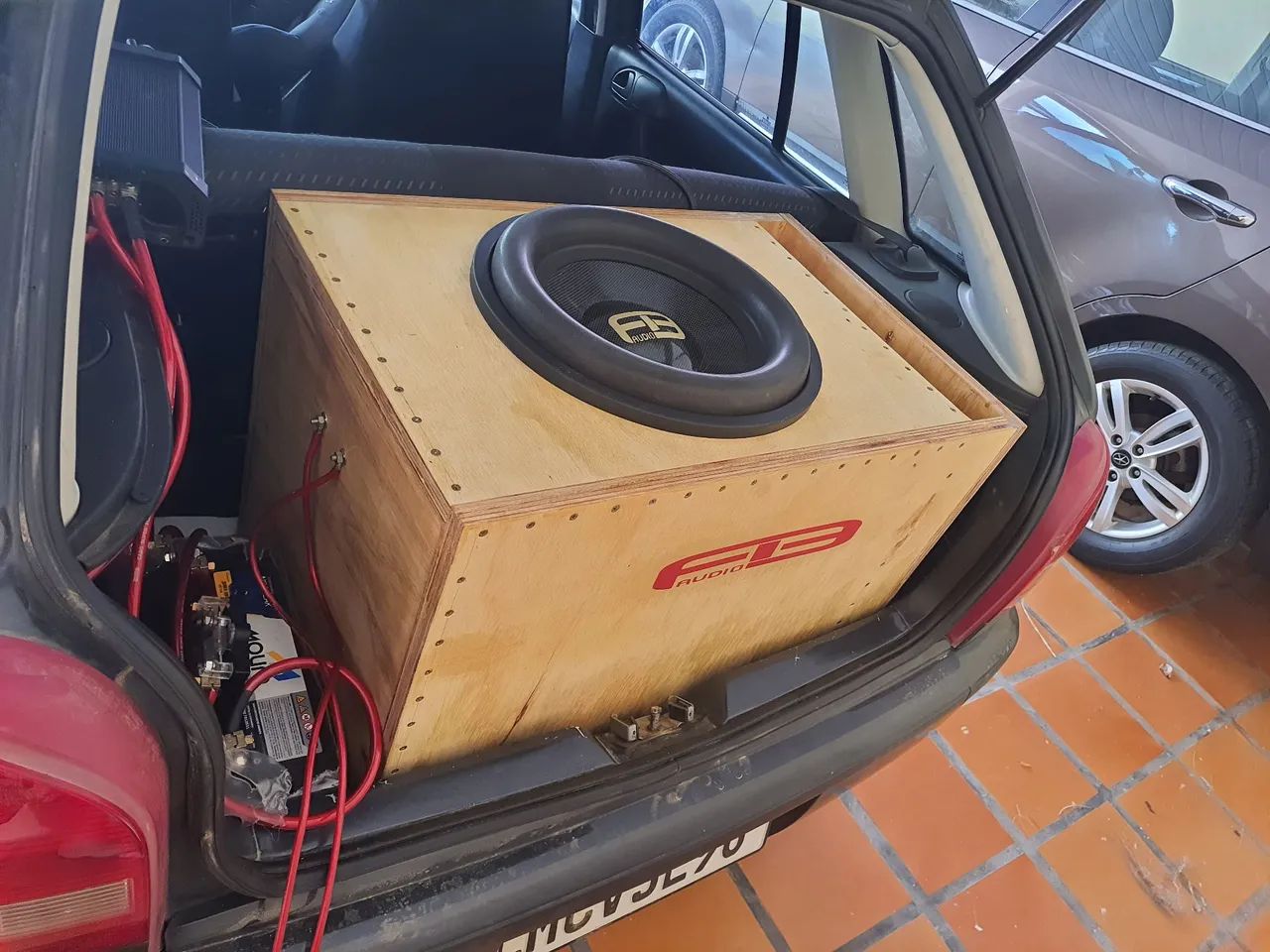 Subwoofer FB Audio neodimio 15" polegadas + caixa @ 33HZ - Foto 2