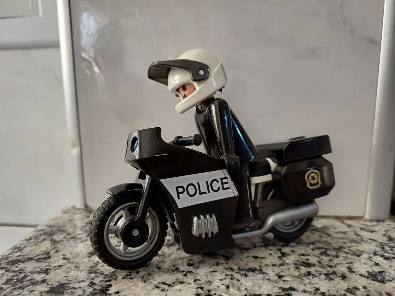 Playmobil Policial na Moto 