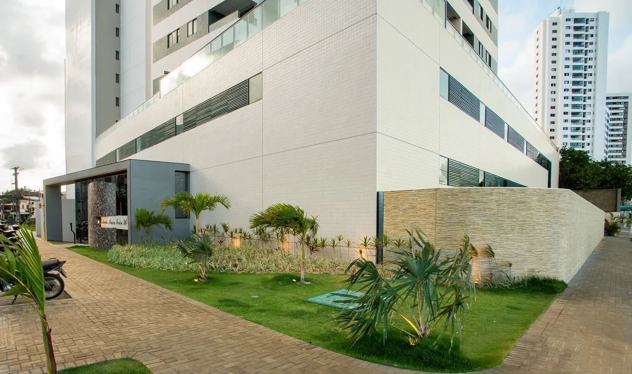 EM-Apartamento para venda com 95 m²-3 quartos- Na beira mar de Olinda! Novo e pronto pra m - Foto 3
