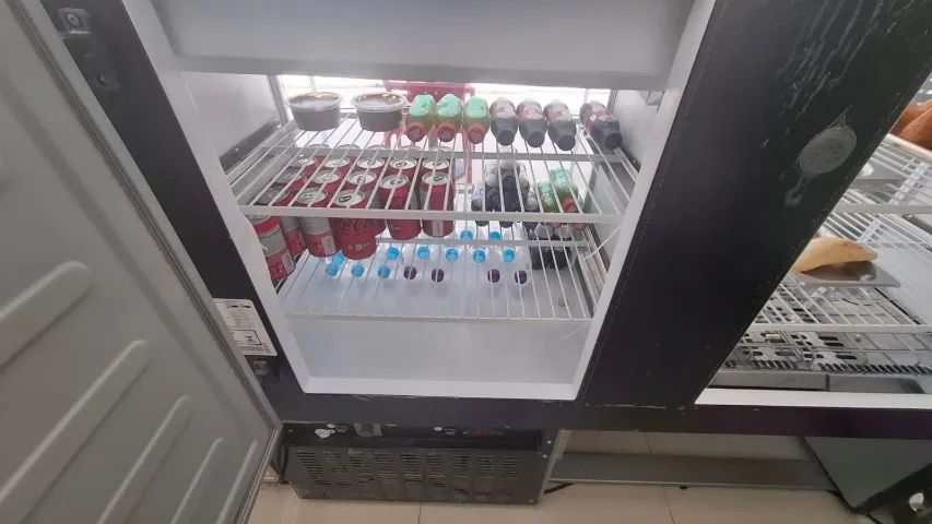 Expositor Quente/Frio, 1,40m, Linha Aurora, Preto, Gelopar - Foto 5