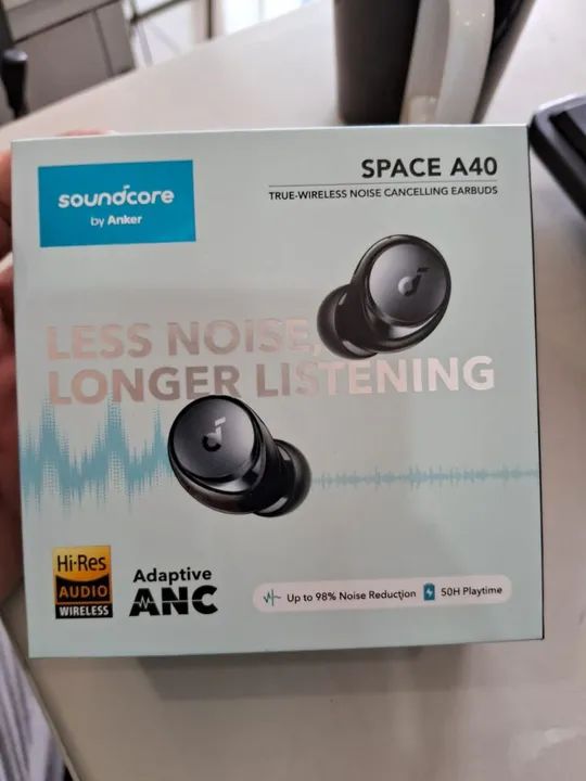 Fone Bluetooth a40 muuuita qualidade - Foto 3