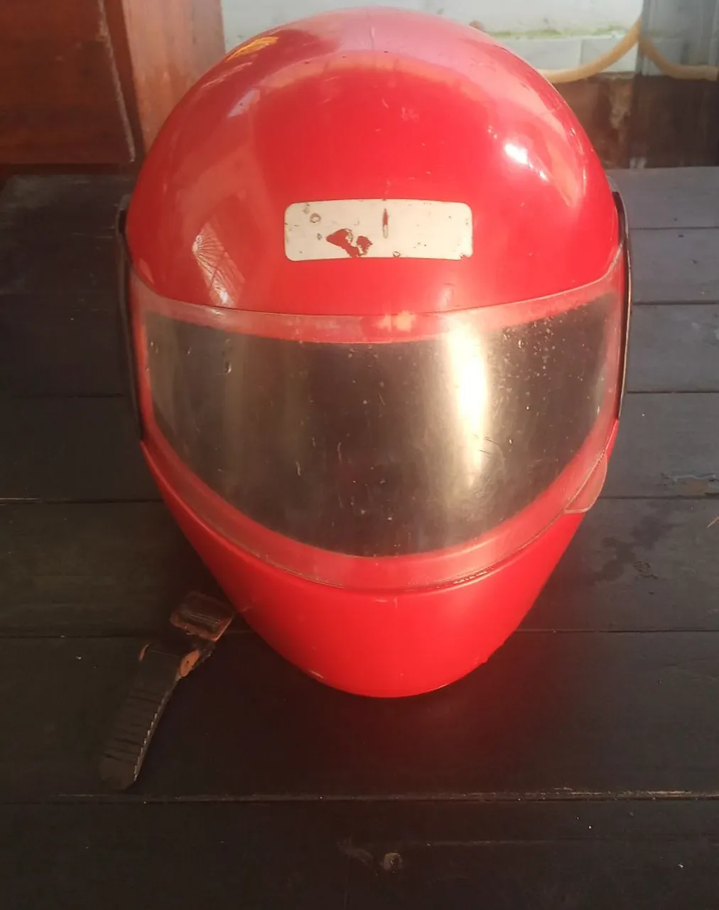 Capacete Vermelho