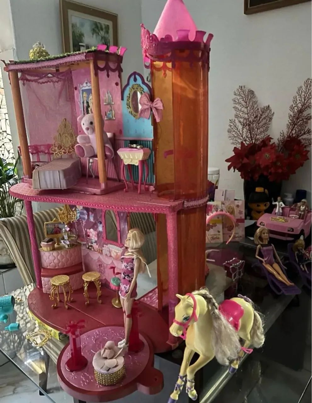 Casinha de Bonecas Barbie com Acessórios