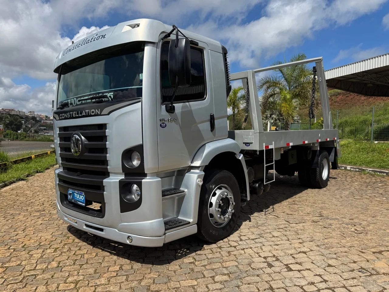 Caminhao Vw 15180 poli guindaste duplo  - Foto 4