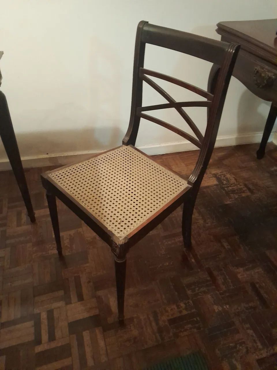 Mesa de jacarandá 1,98 X 0,89 com cadeiras - Foto 3