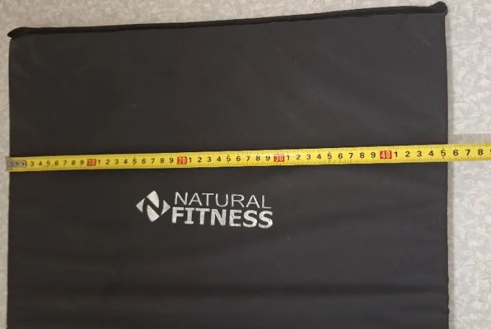 Tapete Colchonete Yoga Pilates Fitness Ginástica Preto - Foto 2