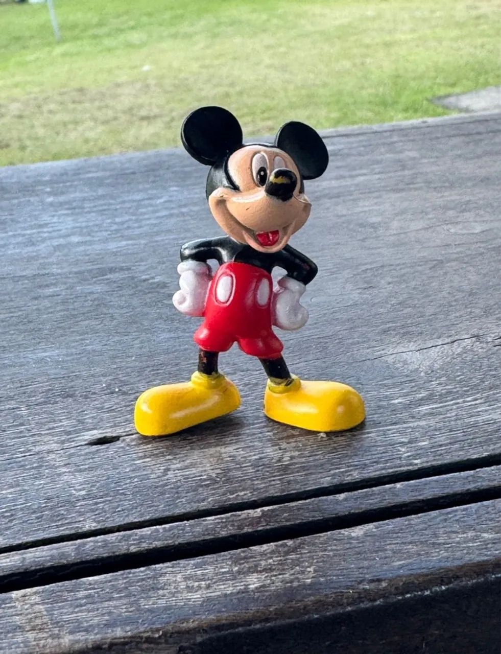Boneco em miniatura Mickey raro (Comprado na Disney)