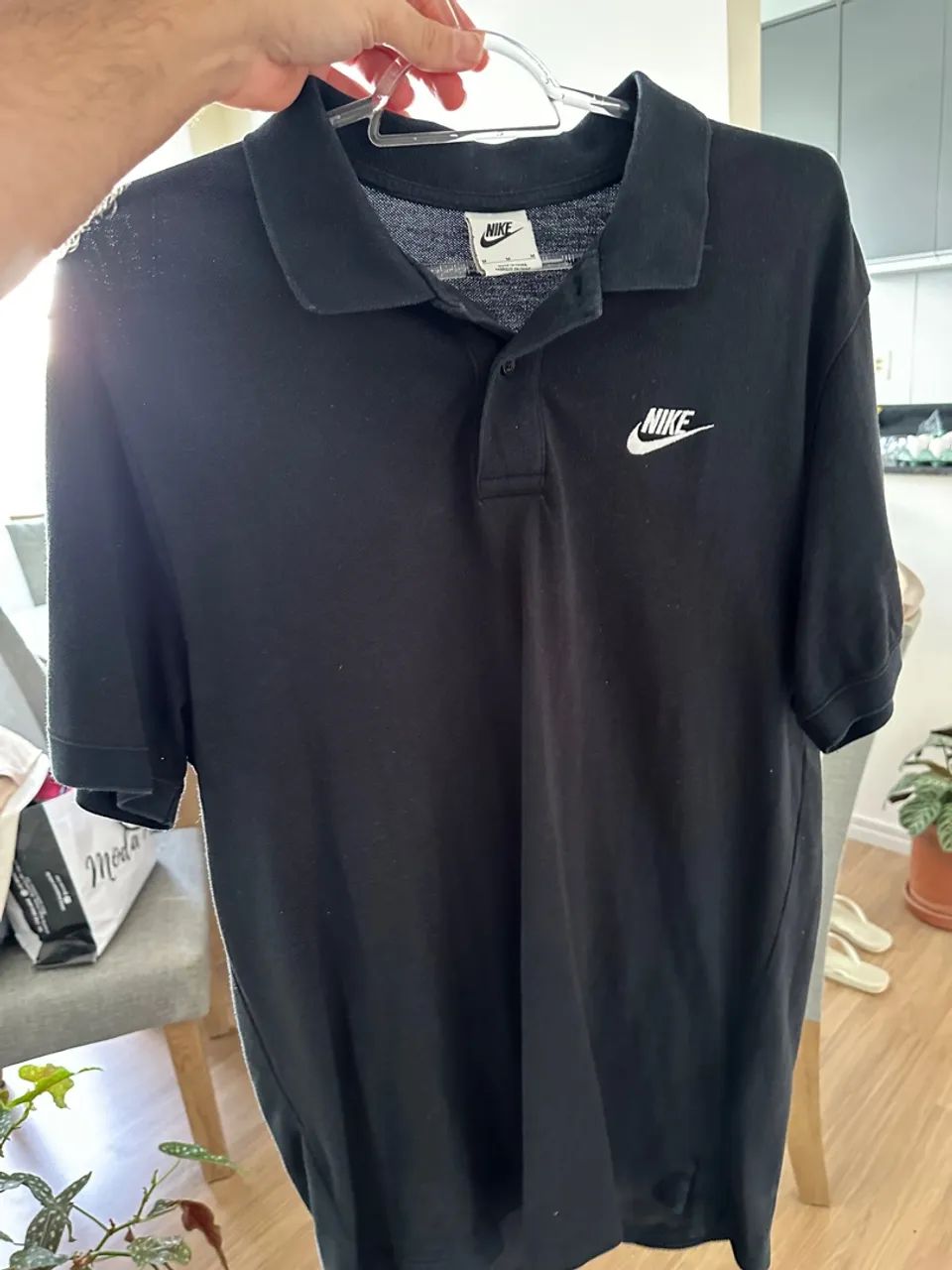 Camisa Polo Nike Preta - Original