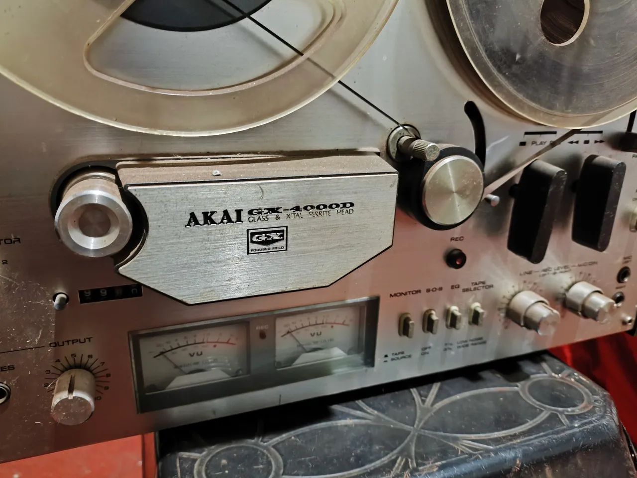 Gravador de Rolo Akai GX-4000D - Reel to Reel - Funcionando! - Foto 4