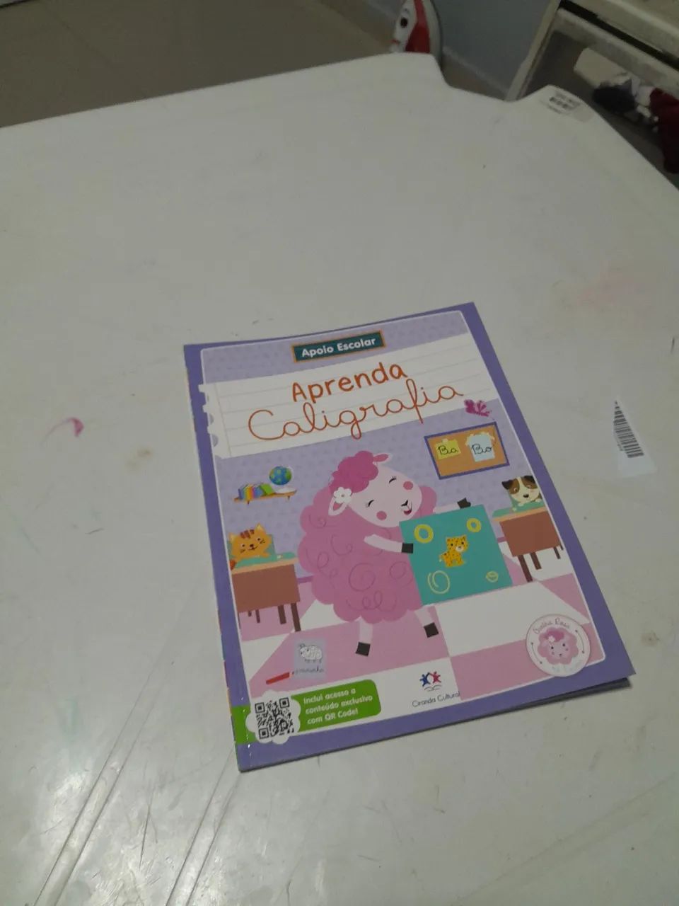 Caderno de caligrafia para crianças - Aprenda Caligrafia