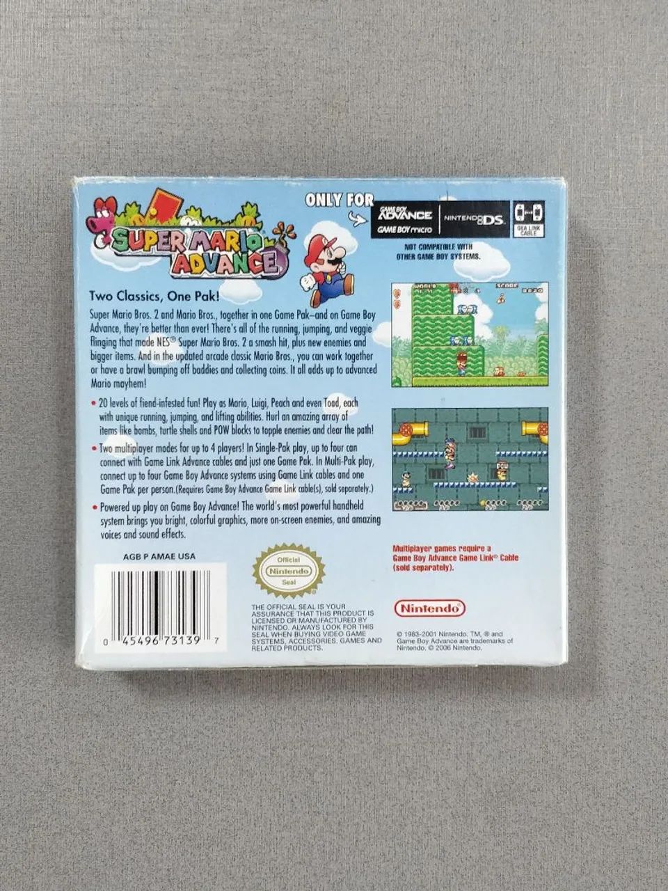 Super Mario Advance - Game Boy Advance - Foto 2