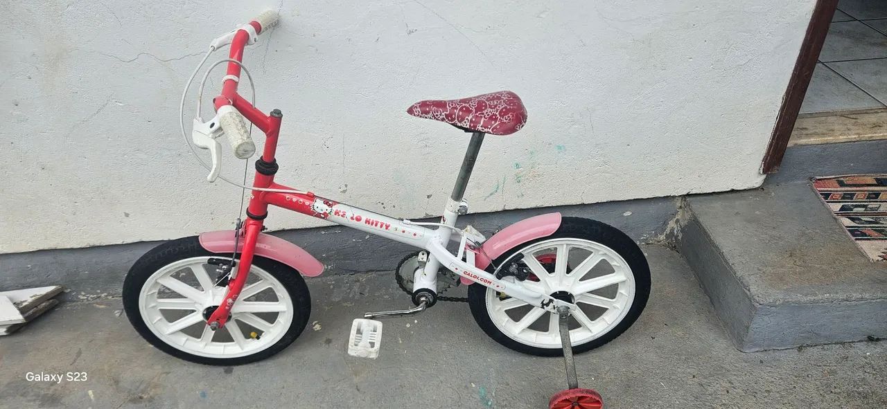 Bicicleta Hello Kitty Caloi aro 16 - Foto 2