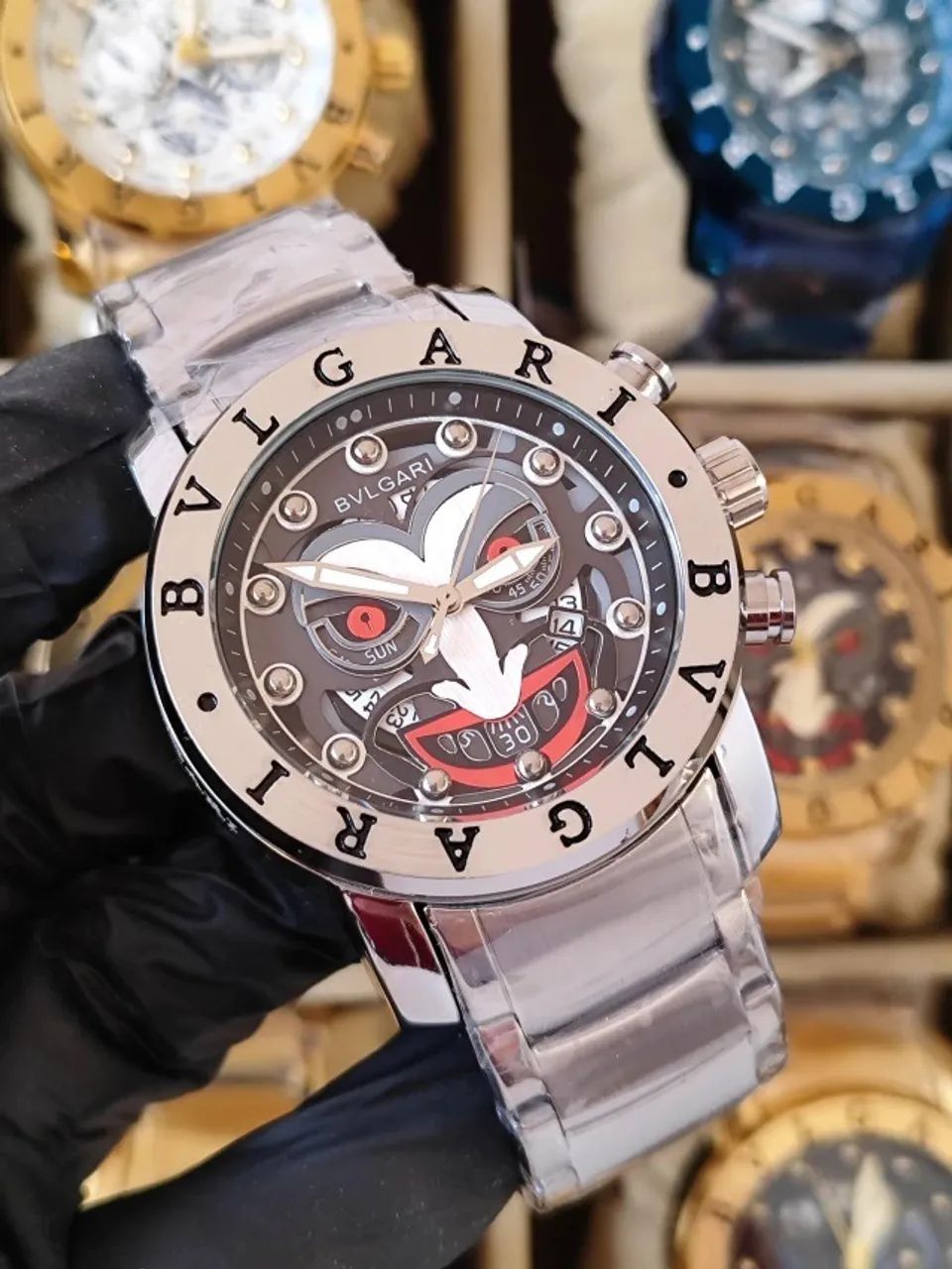 Mega Promoção Relogio Bvgari Movimento Automatico - Foto 2