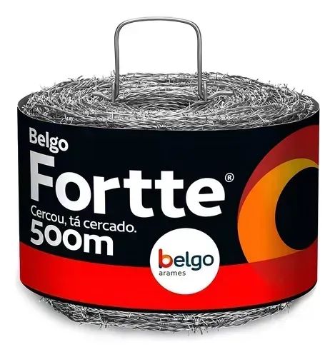 Arame Farpado Belgo Fortte® Original - Rolo 500m Recuse esse importados da olx
