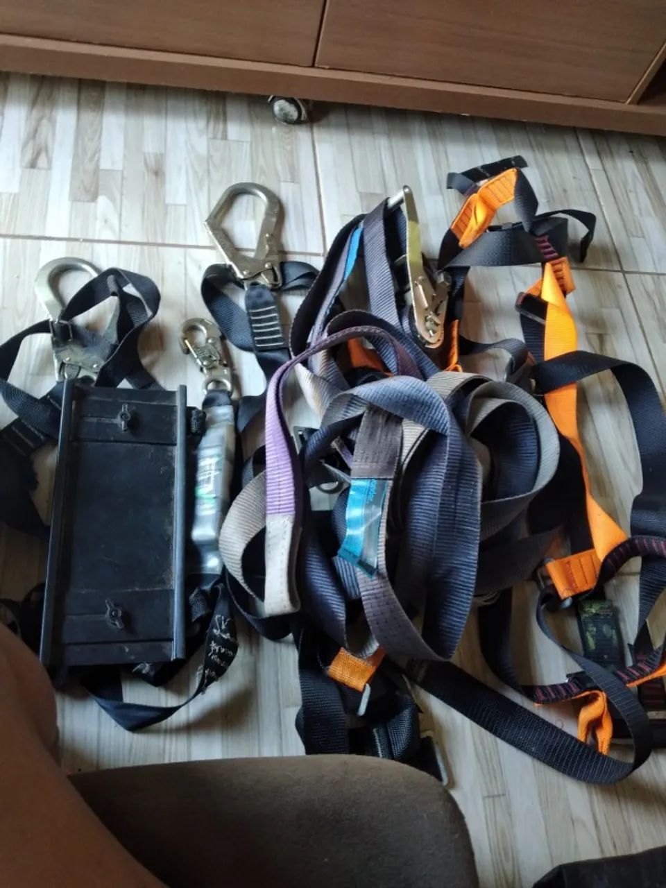 Cinto Paraquedista EPI Trabalho Altura - Foto 4