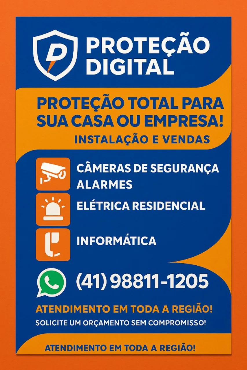 Manutenção e instalação de segurança eletrônica