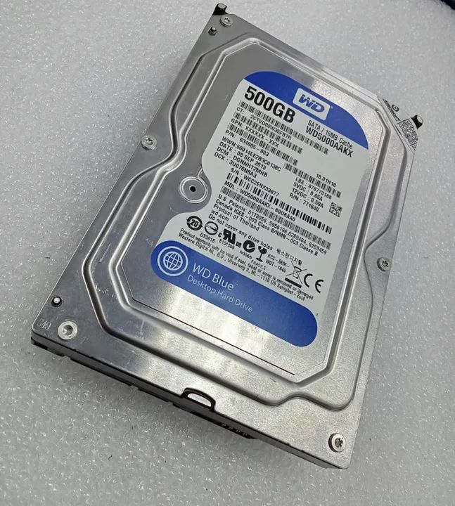 HD WD Blue 500GB SATA 3 - WD5000AAKX