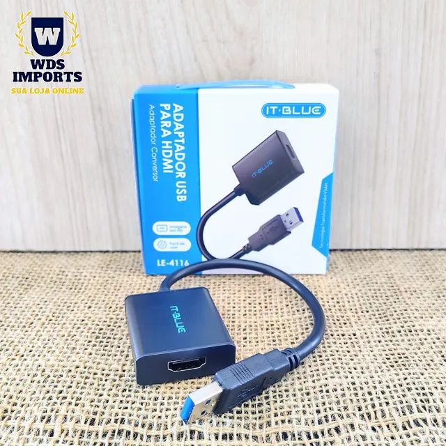 Adaptador Conversor Usb 3.0 Para Hdmi - Foto 2