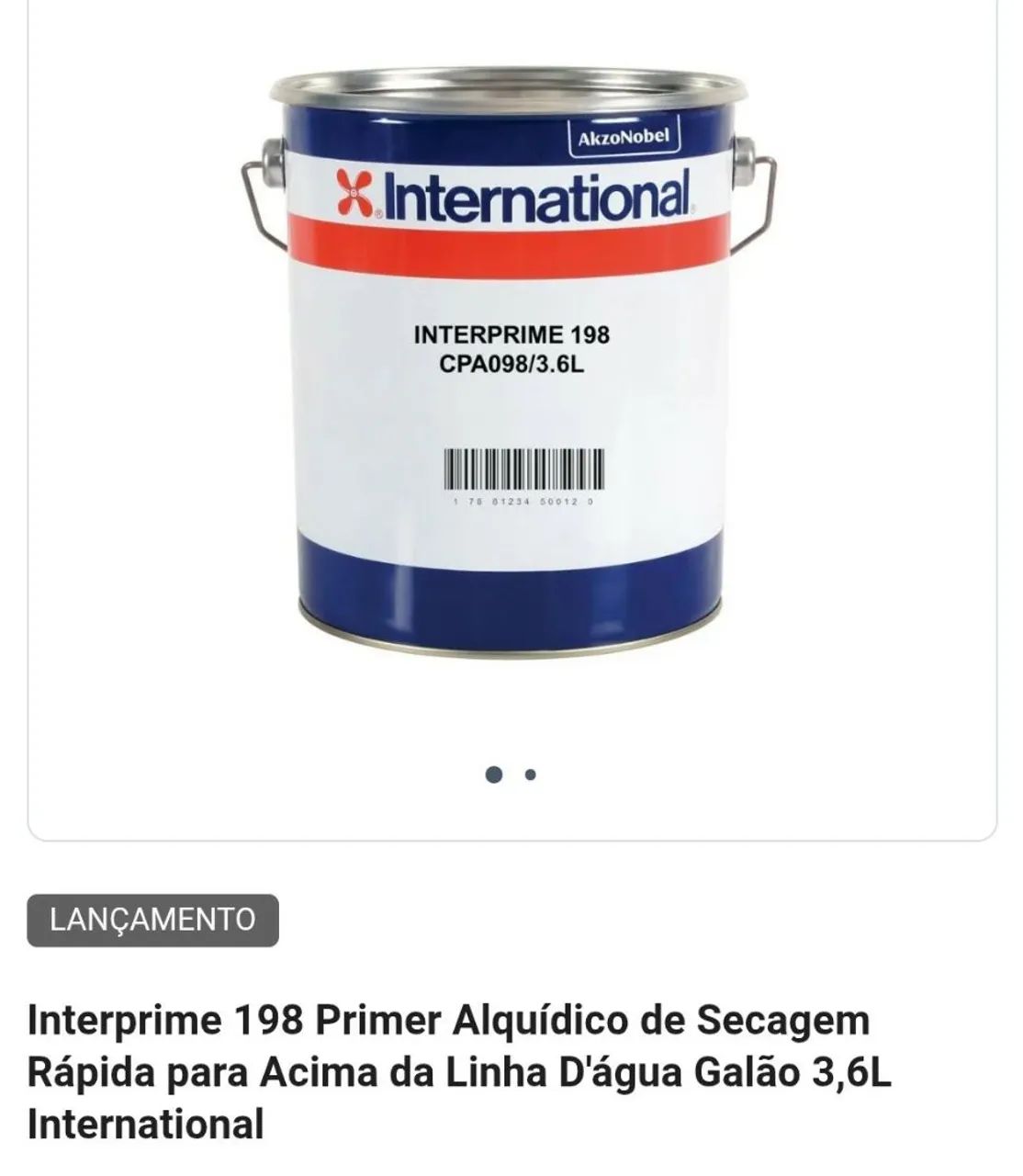 Primer Interprime 198 Alquídico 3,6L - International
