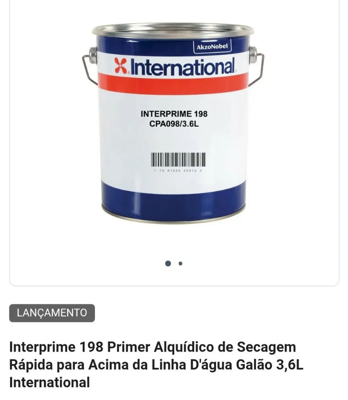 Primer Interprime 198 Alquídico 3,6L - International