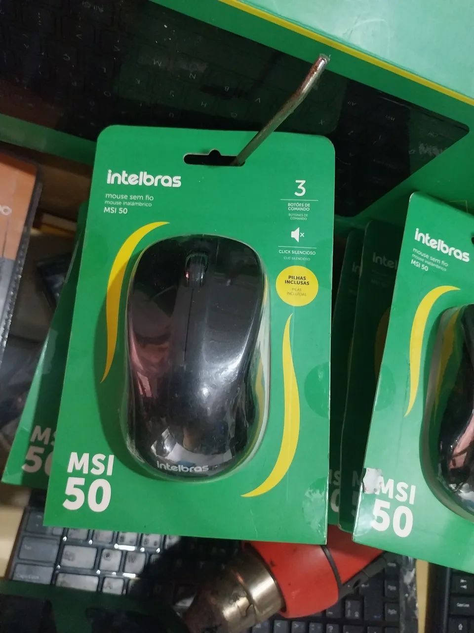 Mouse sem Fio Usb Intelbras MSI 50