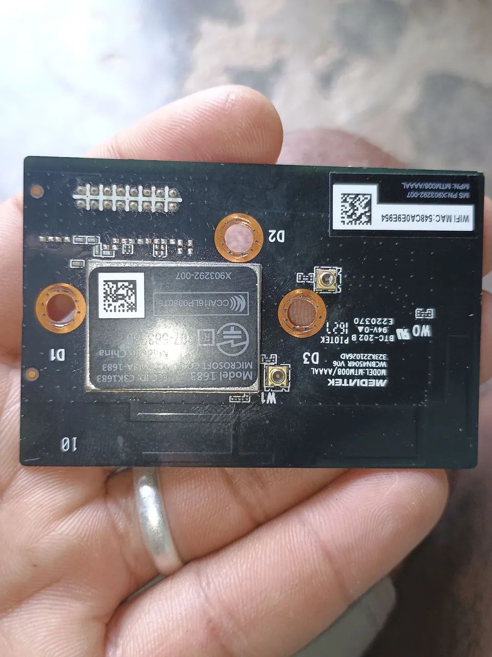 Placa wi-fi Xbox one s 