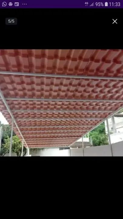 Toldo retratil para varanda,porta ,janela e garagem  - Foto 4