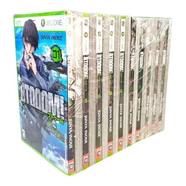 Btooom - Coleção do Vol. 1 ao 20 - JBC - Livros e revistas