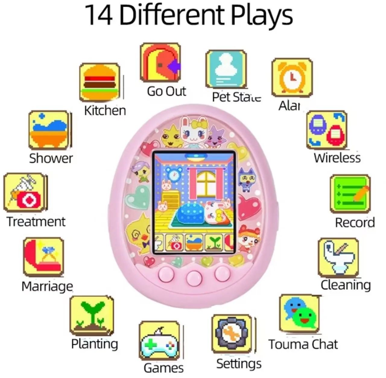 Tamagotchi Virtual Pet - Novo - Foto 3
