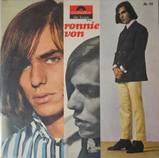LP Ronnie Von No 3 (Caetano Veloso / Os Mutantes) (1967) + Single Bônus - Vinil
